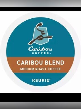 Caribou Coffee Caribou Blend Coffee K-Cup 80 Ct - Bulk Stock
